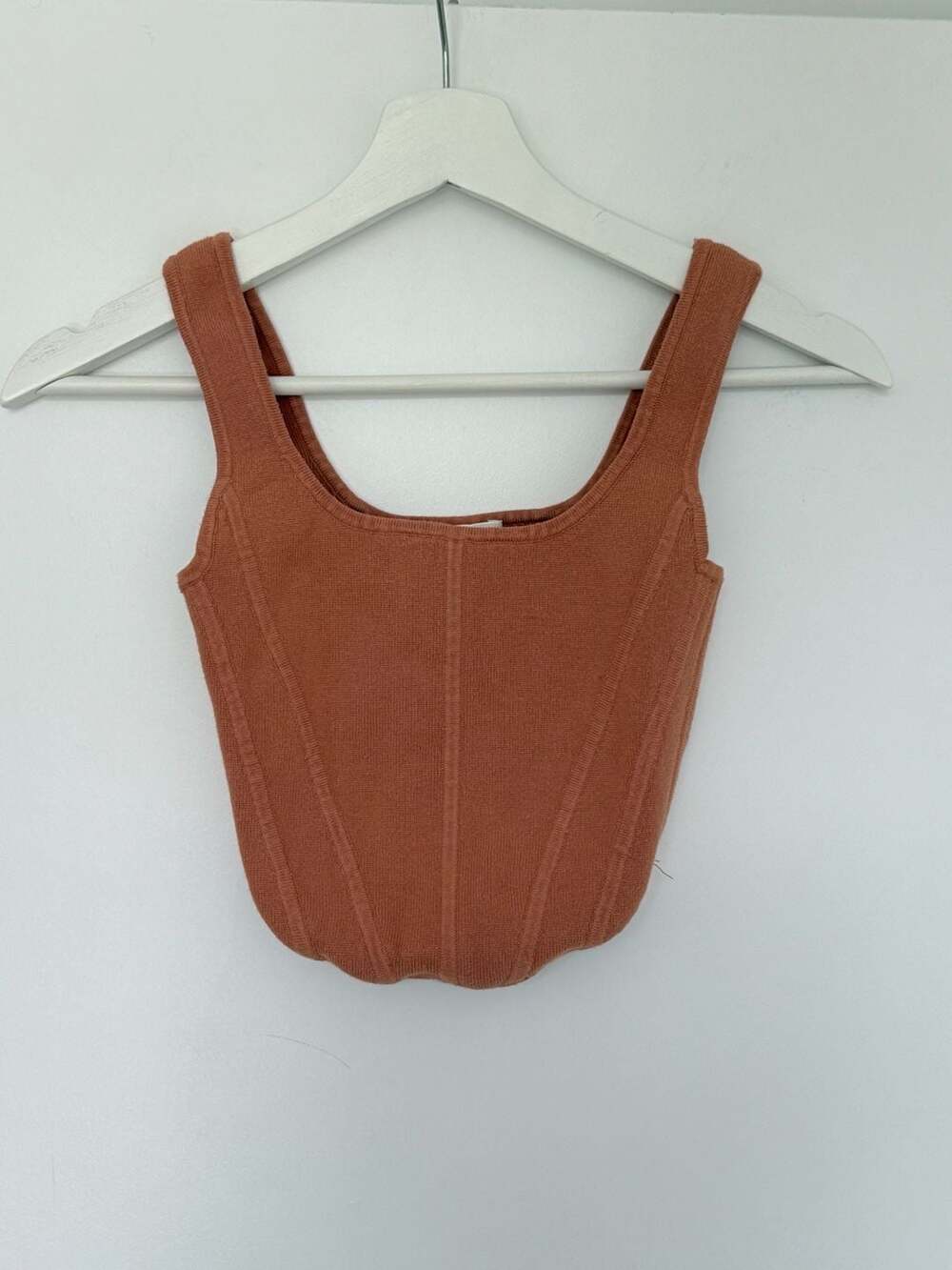 Wilfred Corset Knit Tank Top Size 2XS